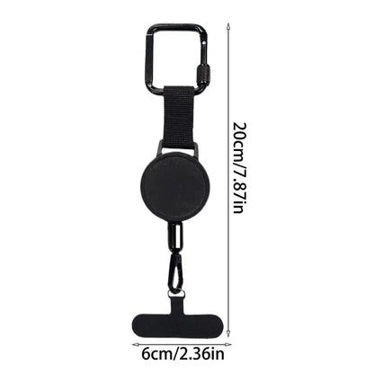 Retractable Phone Security Holder | Anti-Theft Belt Clip Design