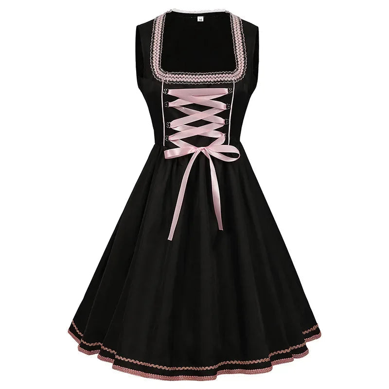 Dirndl für Damen mit Blumenmuster
