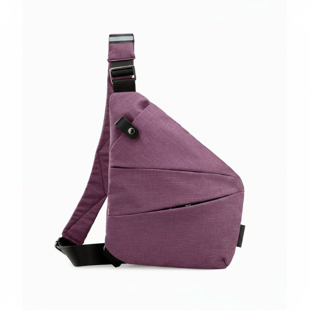 Anti-Theft Crossbody Bag with RFID Protection – SecuraPack Water-Resistant Bag