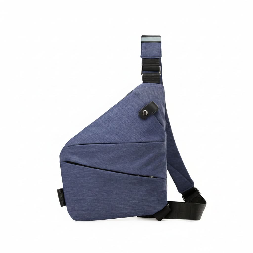 Anti-Theft Crossbody Bag with RFID Protection – SecuraPack Water-Resistant Bag