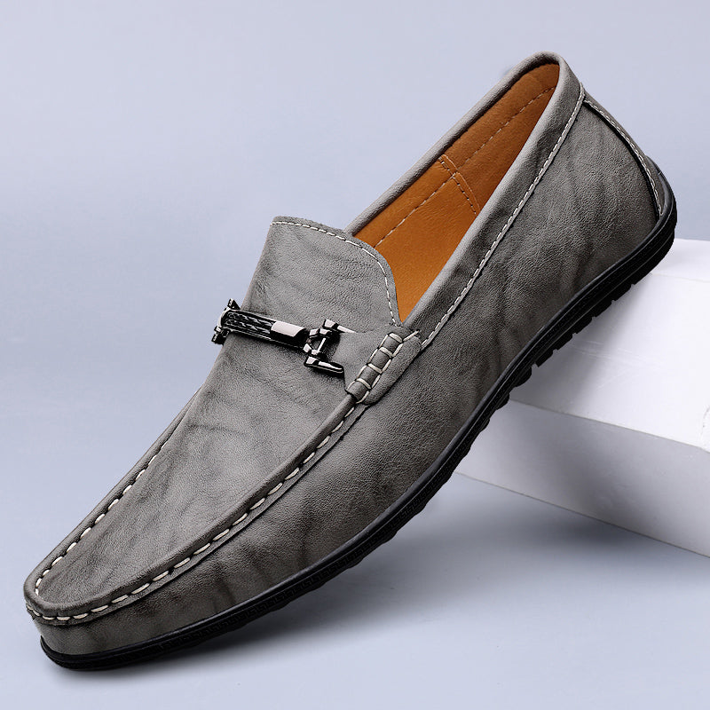 | Sebastian Men’s Genuine Cowhide Leather Loafers