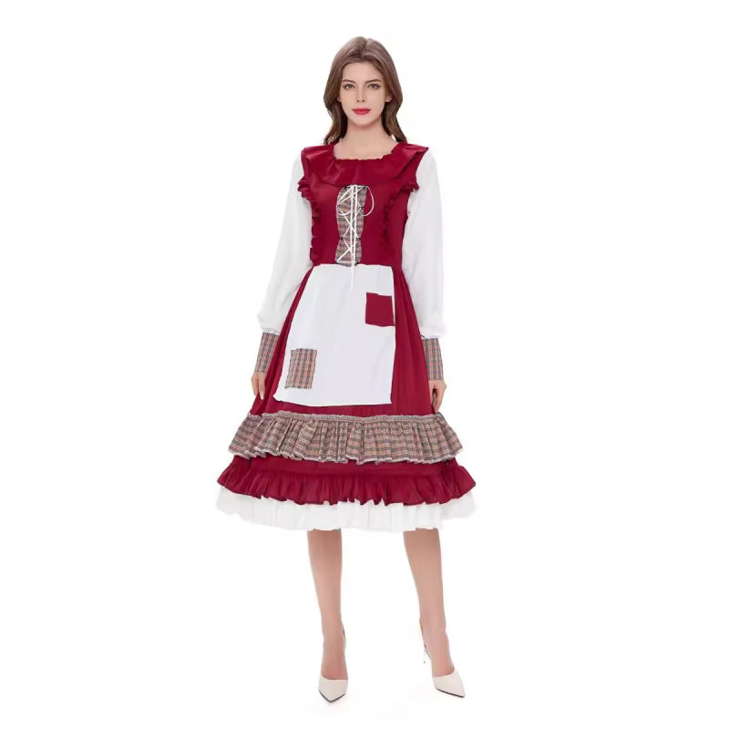 Dirndl pour femme avec broderies