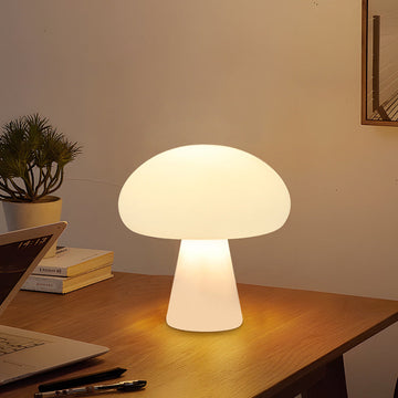 Stylish Mushroom Table Lamp | Warm White LED for Home & Garden