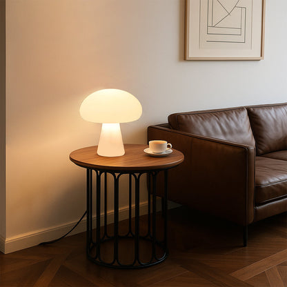 Stylish Mushroom Table Lamp | Warm White LED for Home & Garden