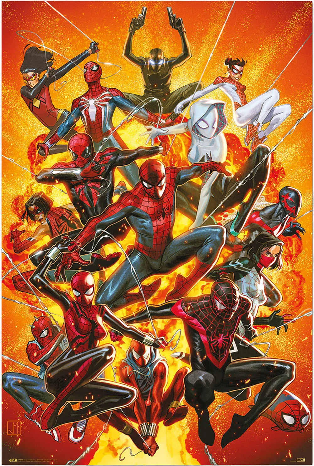 Spider-Man Spider-Geddon Maxi-wandposter - 61 x 91.5 cm