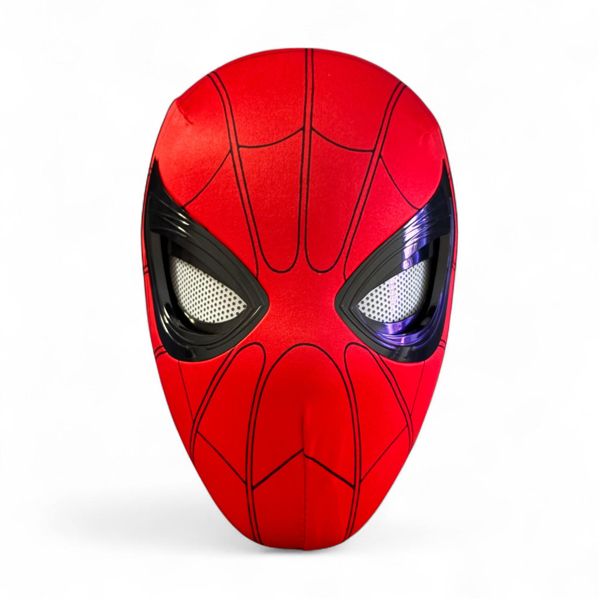 Spider-Man-Maske mit blinkenden Augen - Ringfernbedienung oder Kinnsteuerung