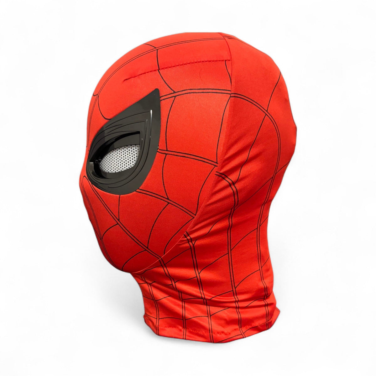 Spider-Man-Maske mit blinkenden Augen - Ringfernbedienung oder Kinnsteuerung