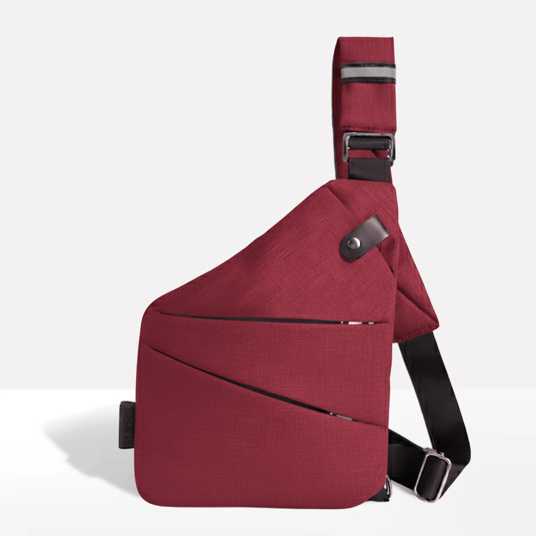 Anti-Theft Crossbody Bag with RFID Protection – SecuraPack Water-Resistant Bag