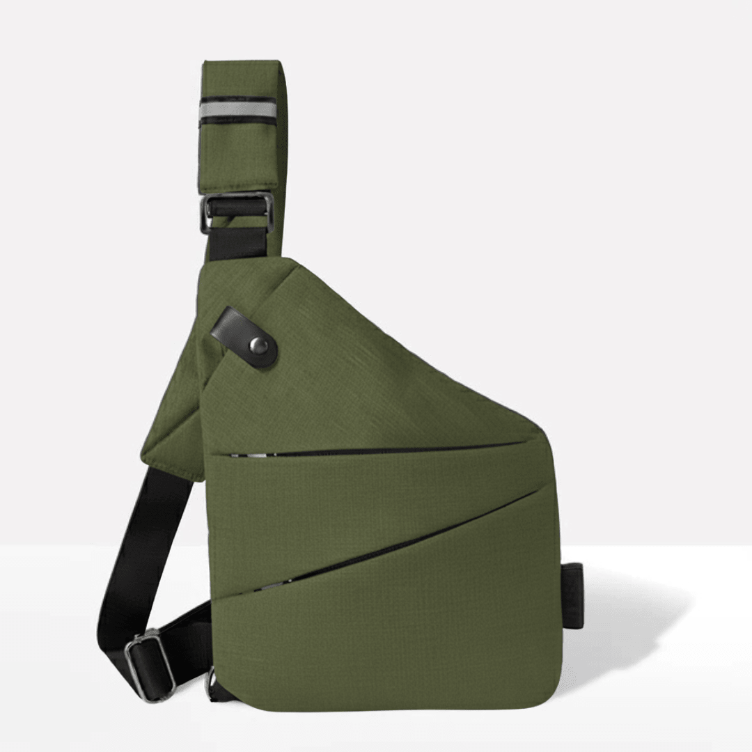 Anti-Theft Crossbody Bag with RFID Protection – SecuraPack Water-Resistant Bag