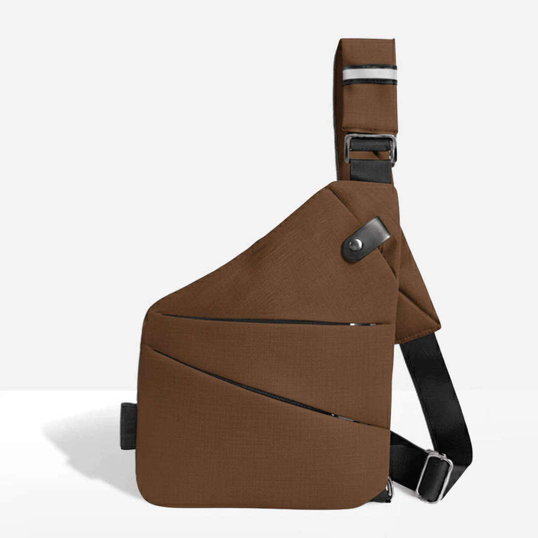 Anti-Theft Crossbody Bag with RFID Protection – SecuraPack Water-Resistant Bag