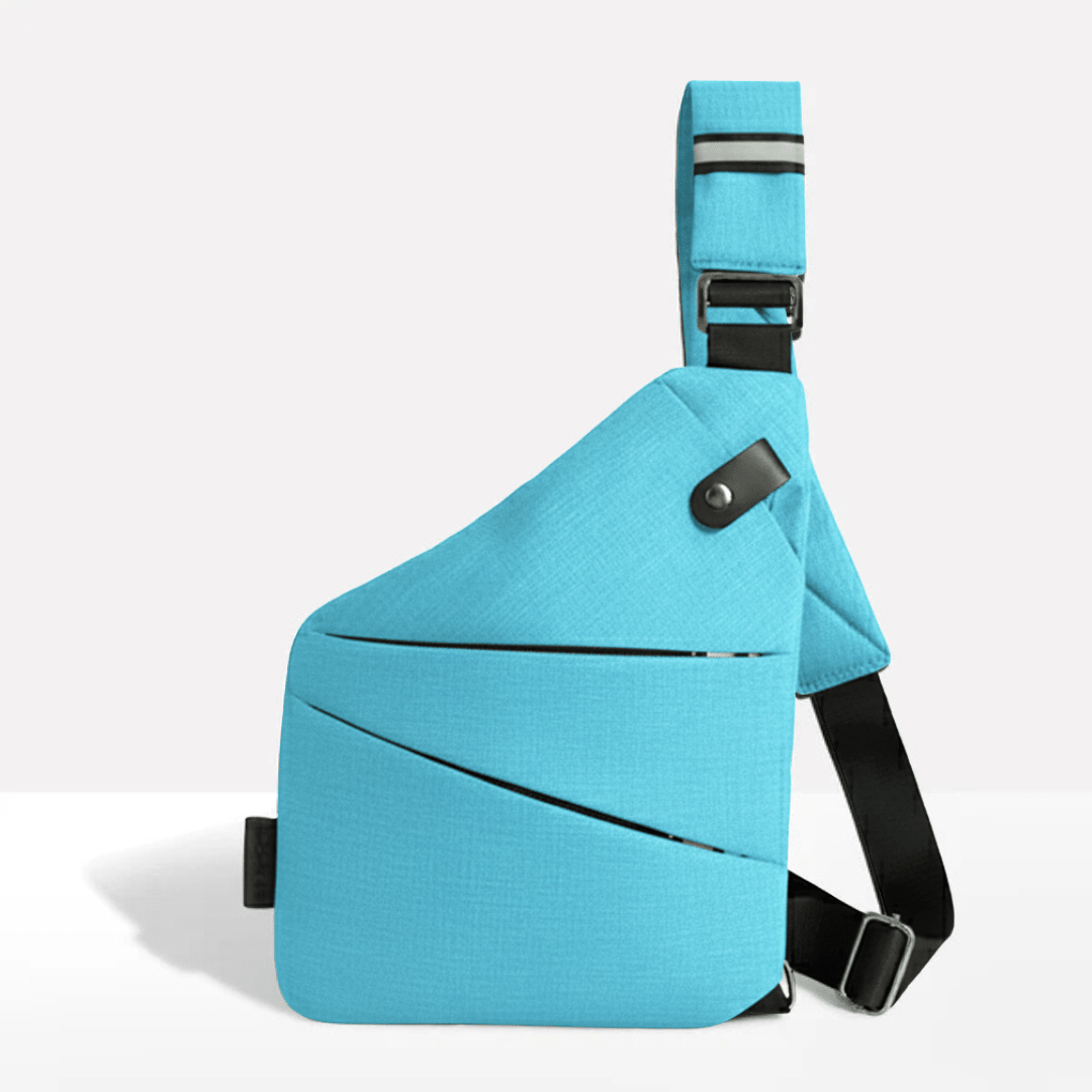 Anti-Theft Crossbody Bag with RFID Protection – SecuraPack Water-Resistant Bag