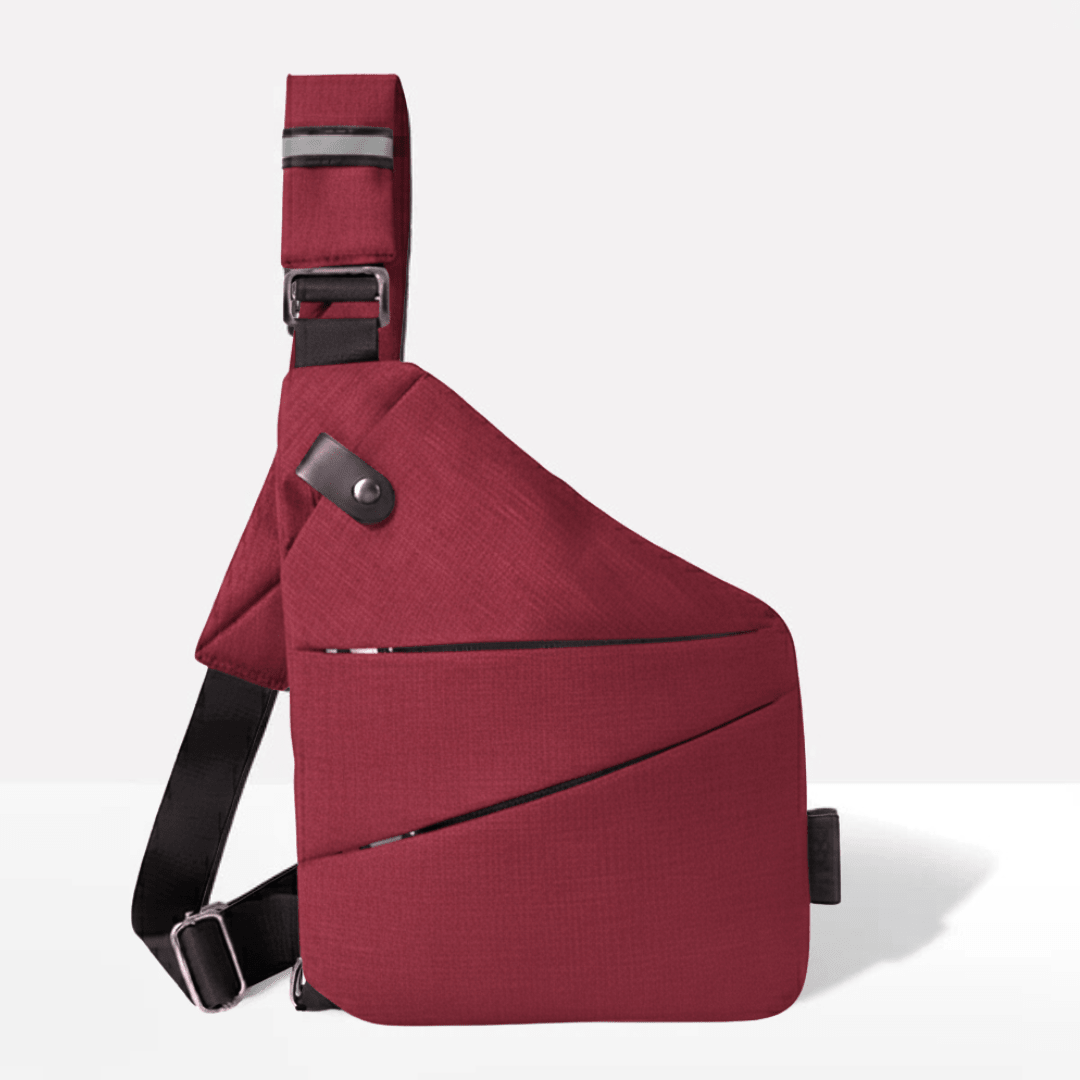 Anti-Theft Crossbody Bag with RFID Protection – SecuraPack Water-Resistant Bag