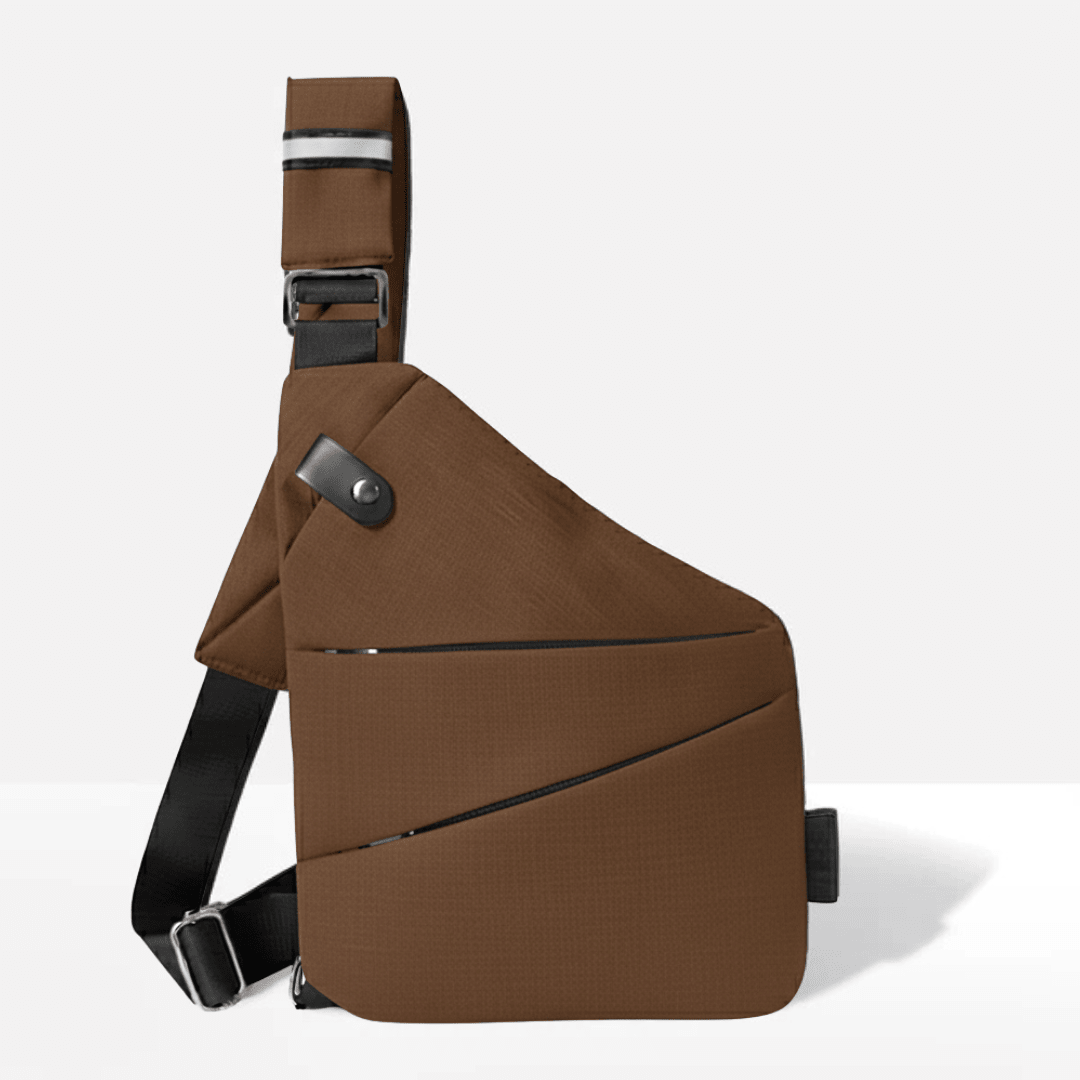 Anti-Theft Crossbody Bag with RFID Protection – SecuraPack Water-Resistant Bag