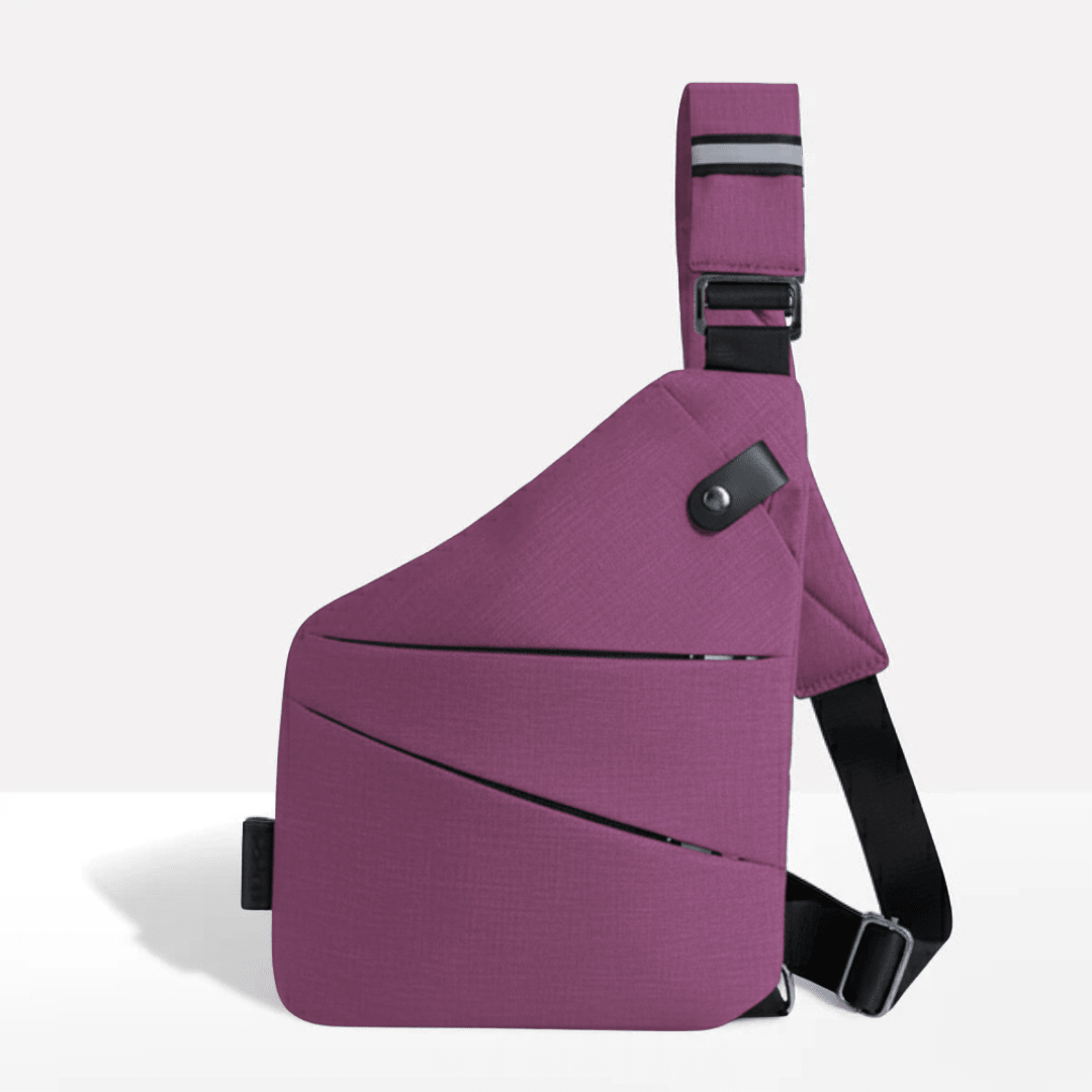 Anti-Theft Crossbody Bag with RFID Protection – SecuraPack Water-Resistant Bag