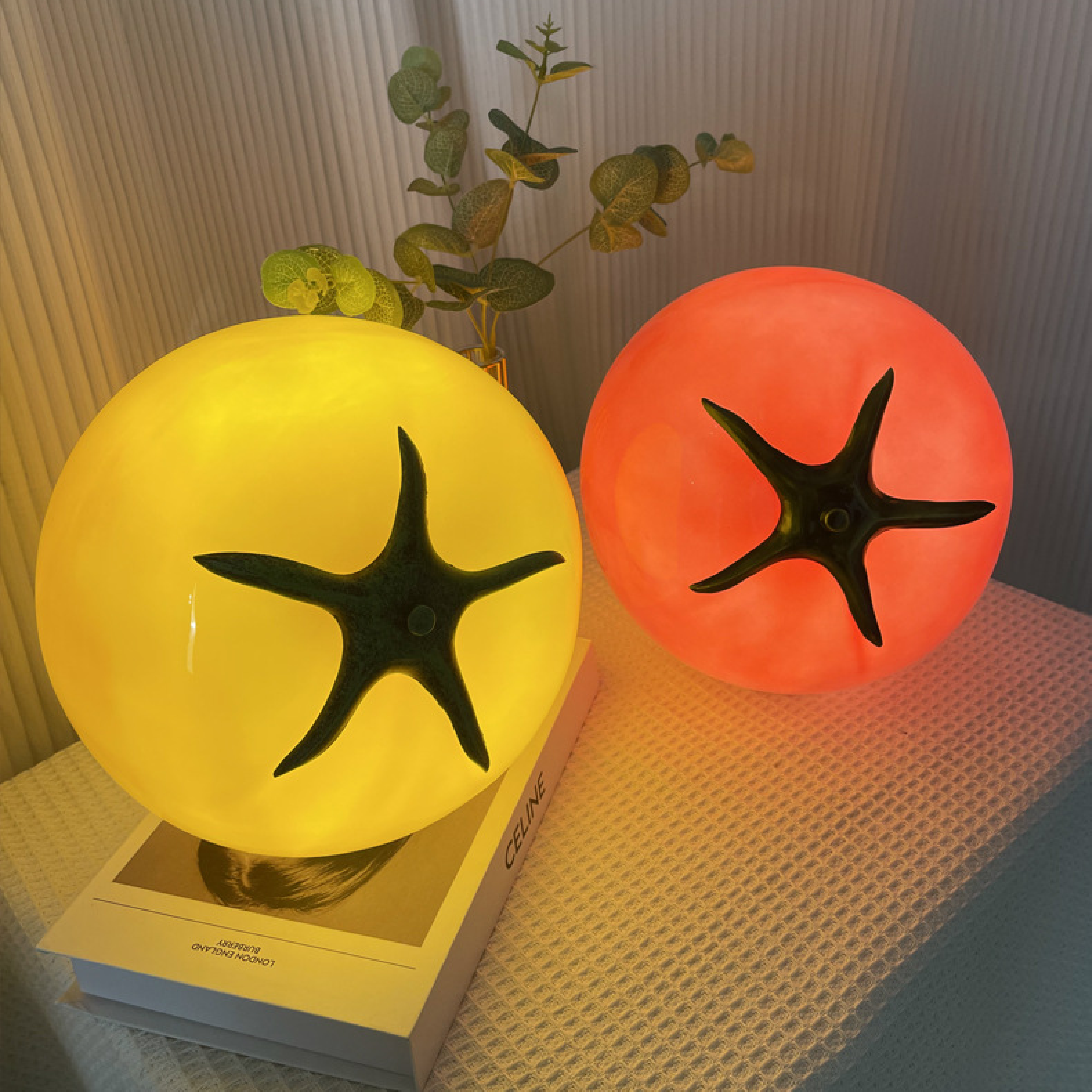 LED Tomato Table Lamp | Modern Kitchen Decor & Unique Lighting