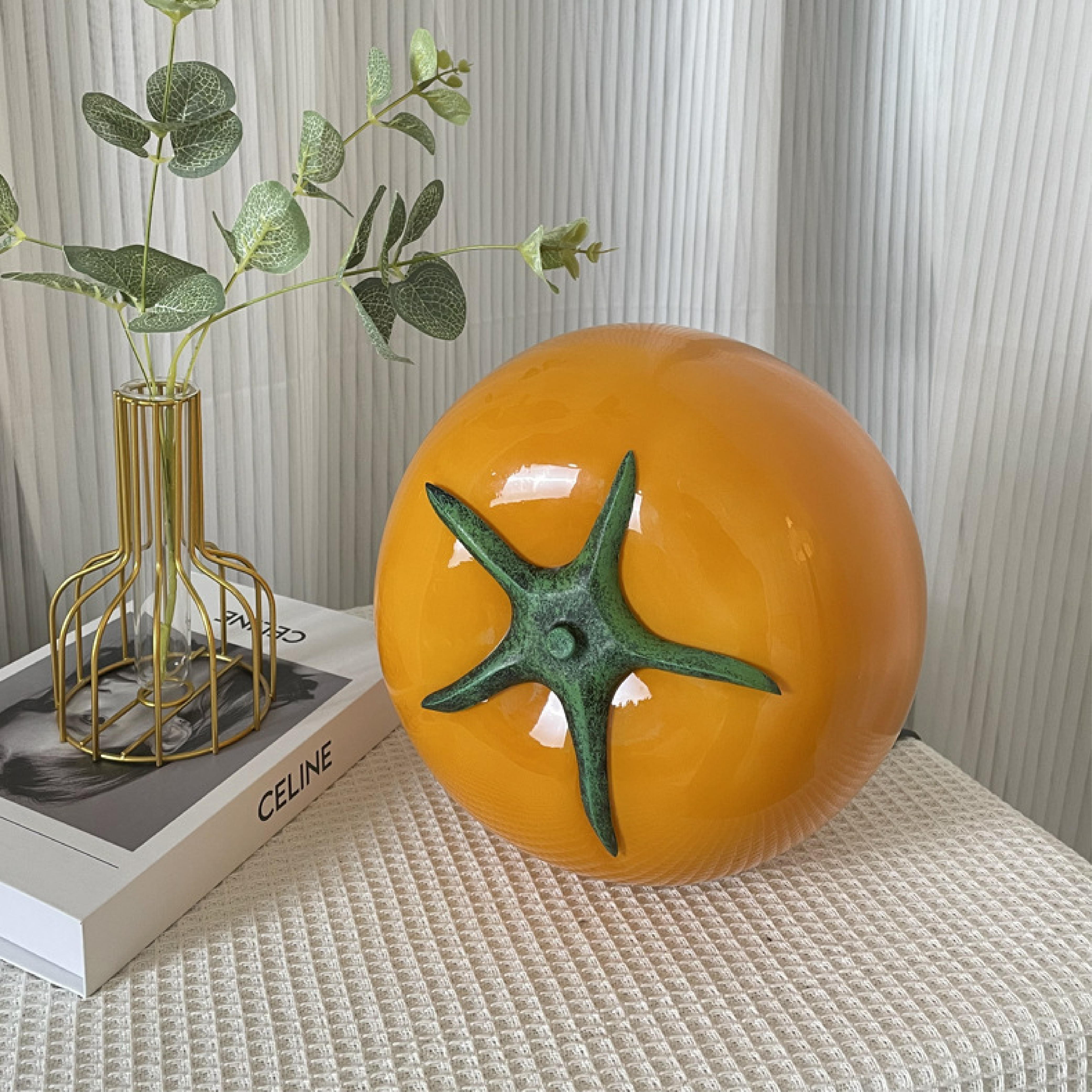 LED Tomato Table Lamp | Modern Kitchen Decor & Unique Lighting