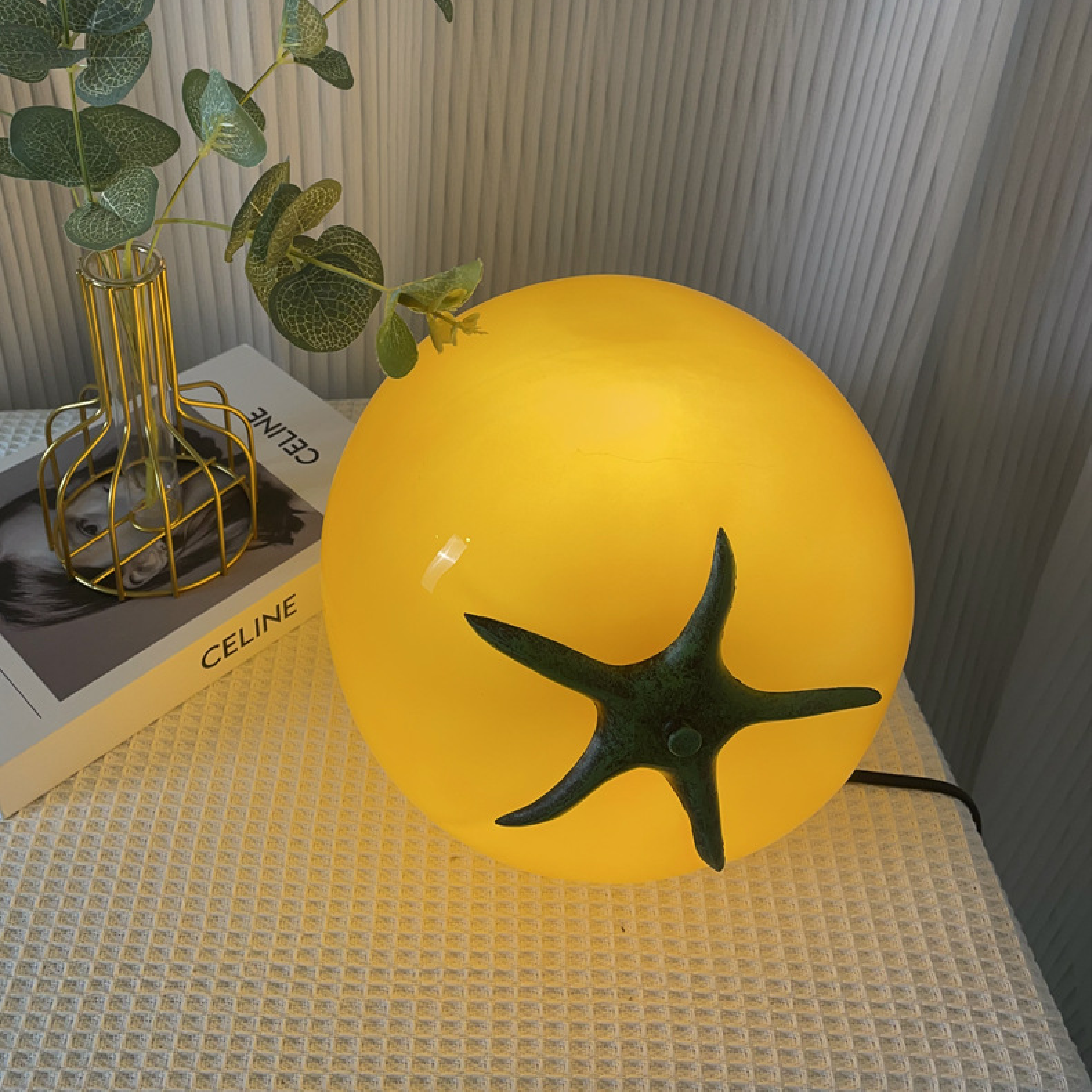 LED Tomato Table Lamp | Modern Kitchen Decor & Unique Lighting