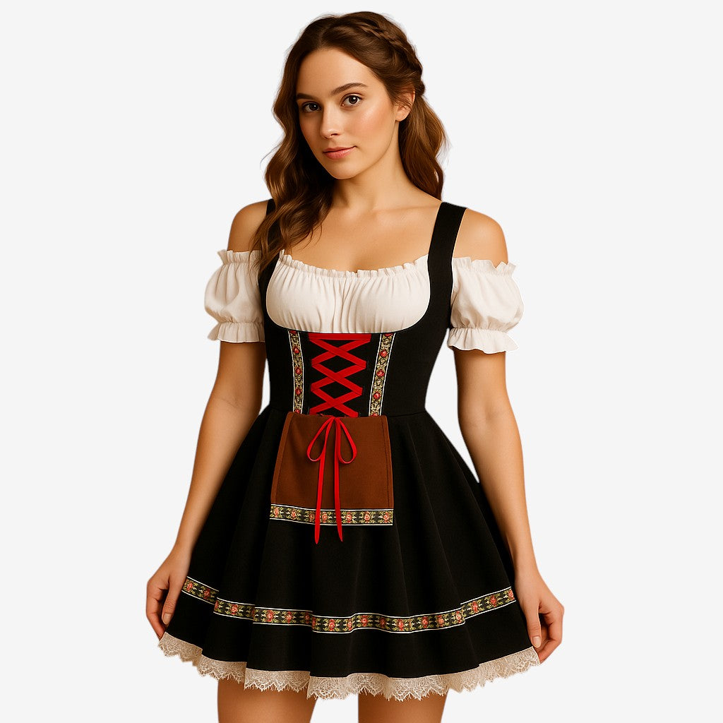 Robe d’Oktoberfest pour femmes de style élégant au design unique