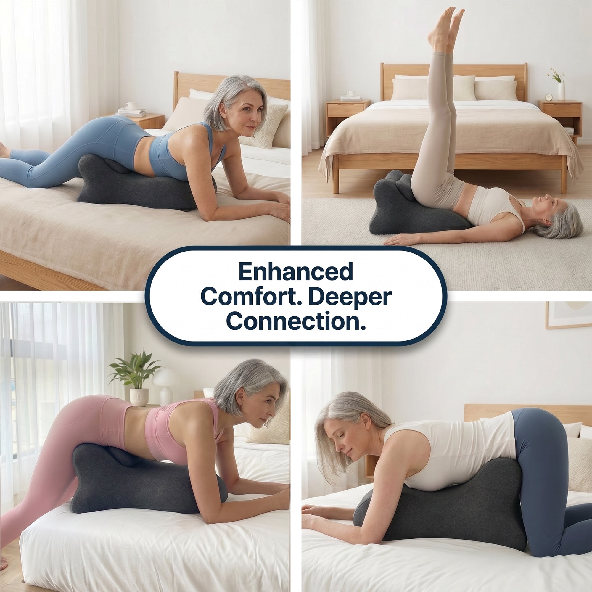 Ergonomisches Intimitätsstützkissen für Komfort und Positionierung