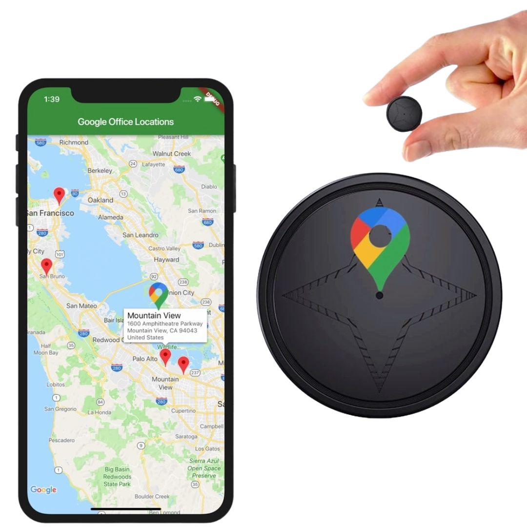 GPS Tracker for Vehicles with Magnetic Mount Car Tracker Device