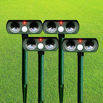 Infrared Solar Powered Animal Pest Repeller (1 Repeller)