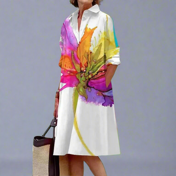 Women’s Cozy Loose Multicolor Summer Dress for Everyday Wear