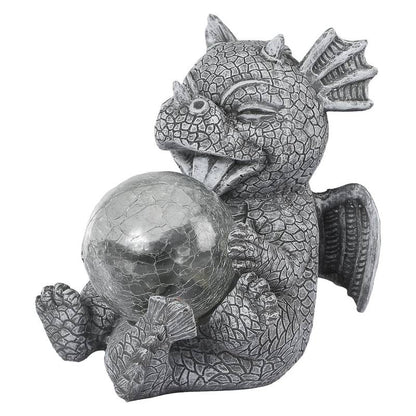 Dragon LED Night Light | Warm Glow Resin Table Lamp for Home Decor