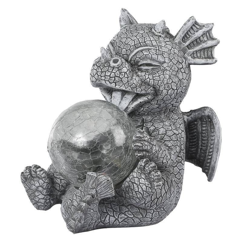 Dragon LED Night Light | Warm Glow Resin Table Lamp for Home Decor