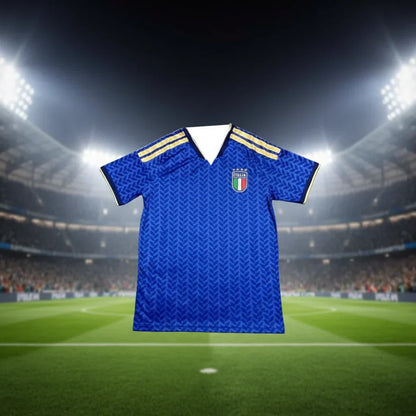 Italien Weltmeisterschaft Trikot 2026 Blaues Shirt Fußballtrikot