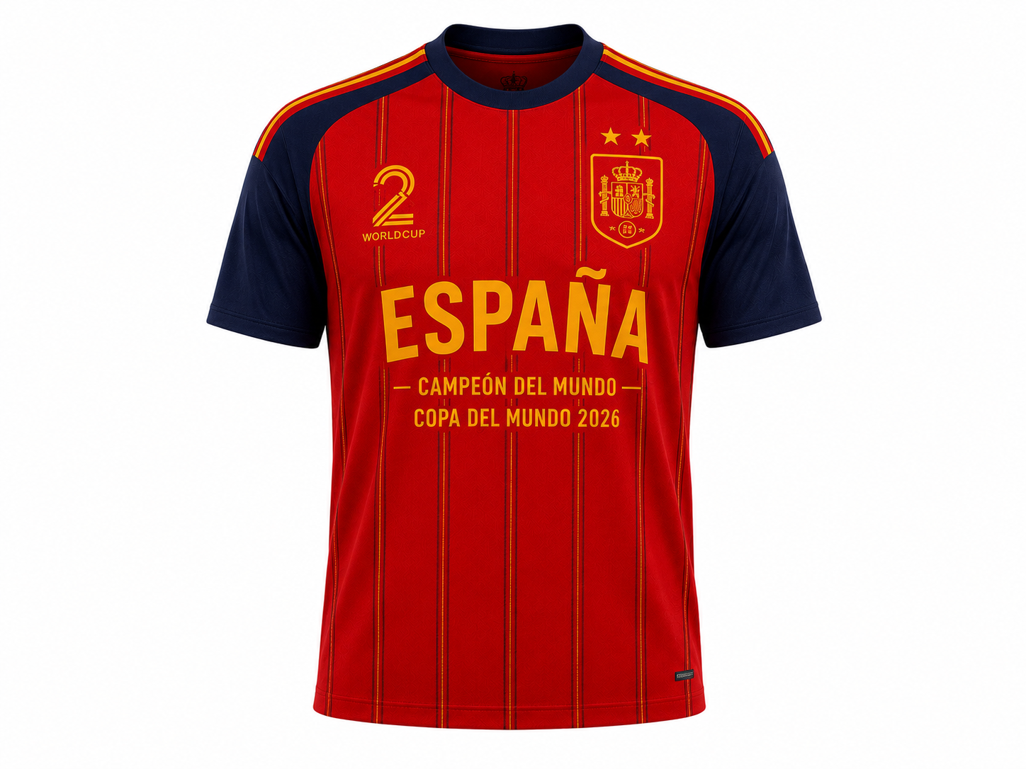 Maillot Champion du Monde Espagne 2026