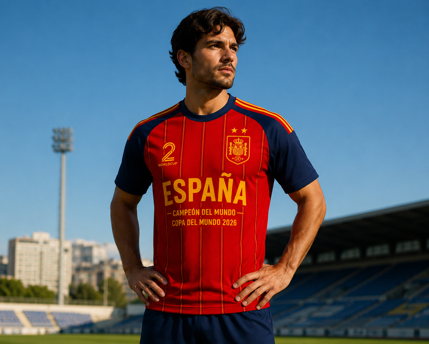 Maillot Champion du Monde Espagne 2026