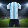 Blau Jersey Satz
