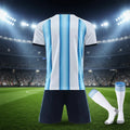 Blau Jersey Satz- Socken