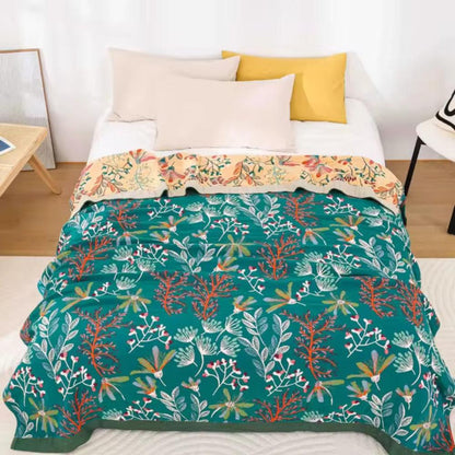 Cozy Wildflower Throw Blanket for Home Decor and Comfort