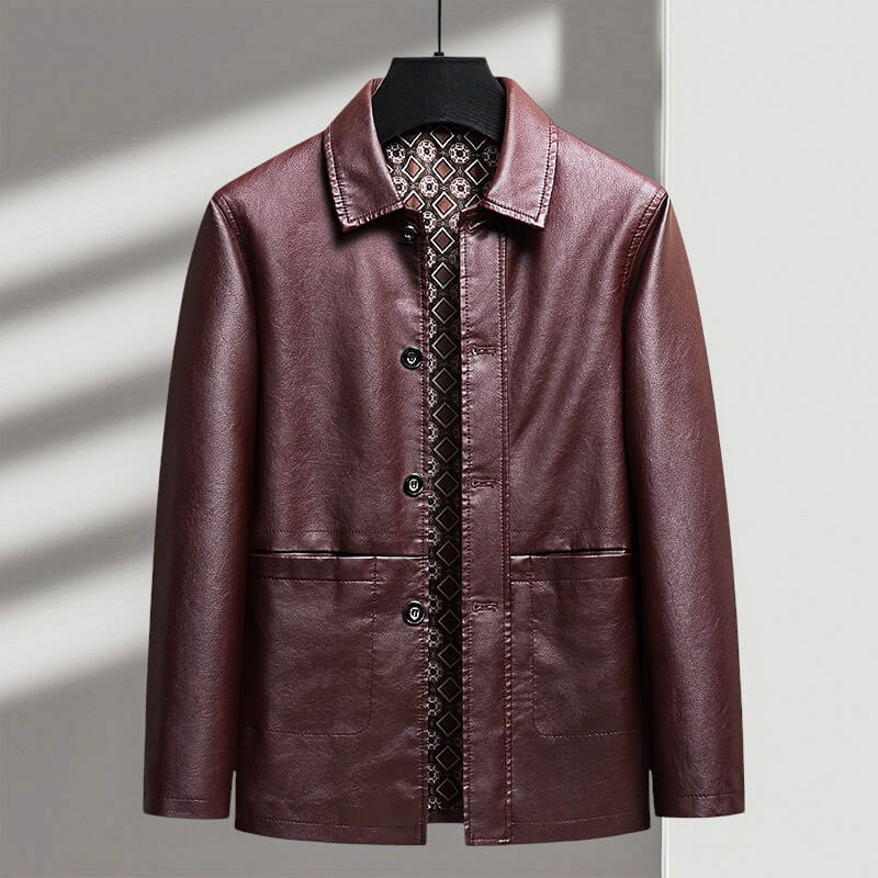 Wilfred | Men’s Italian Eco Leather Coat