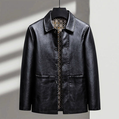 Wilfred | Men’s Italian Eco Leather Coat