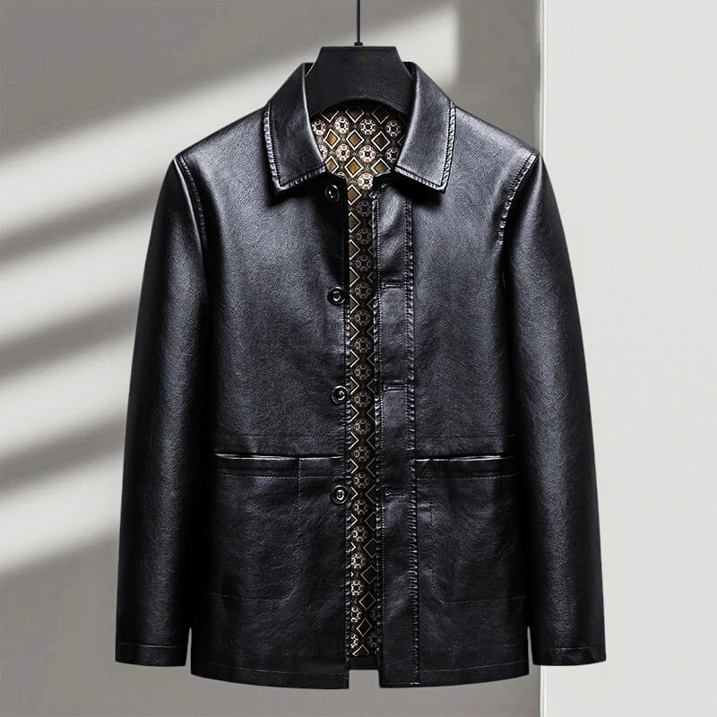Wilfred | Men’s Italian Eco Leather Coat