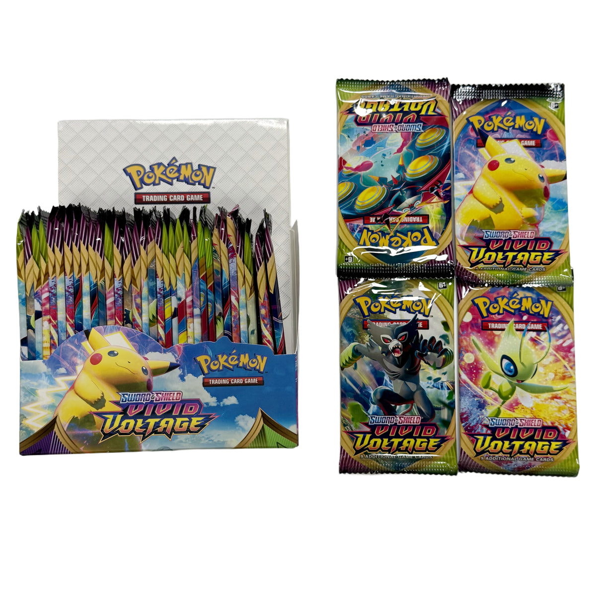 Pokémon TCG Sword & Shield - Vivid Voltage - Y16 - product view 3