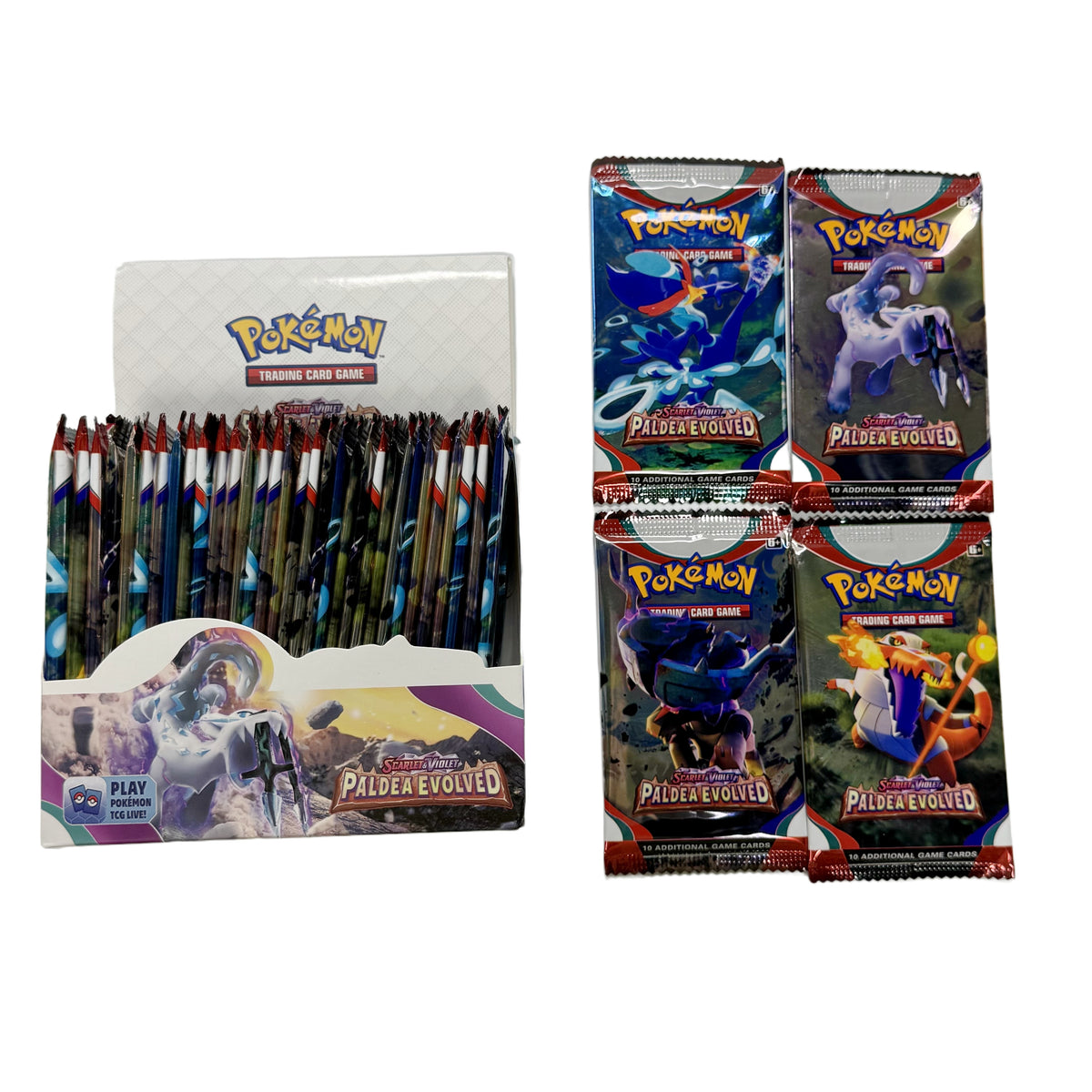 Pokémon TCG Scarlet & Violet - Paldea Evolved - Y18 - product view 3