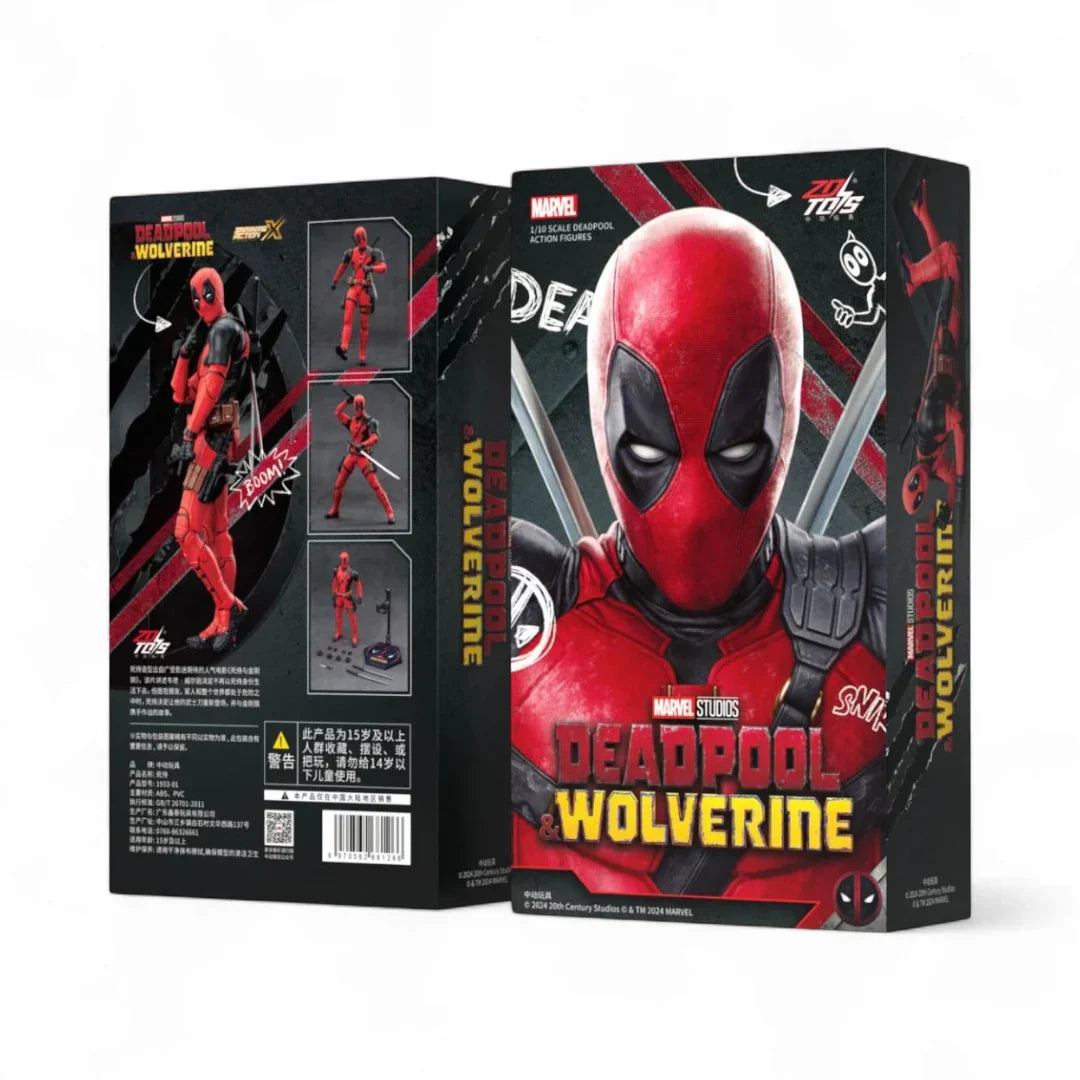 ZD Toys Deadpool Action Figure – Posable Collectible Figure