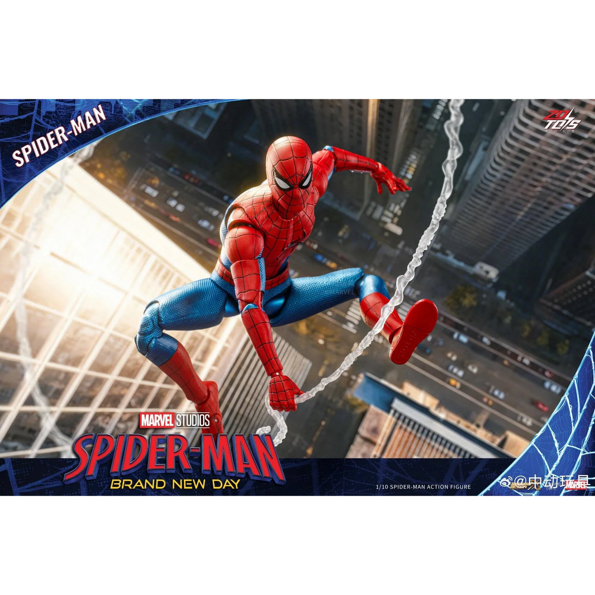 Spider-Man Brand New Day actiefiguur op schaal 1/10 - ZD Toys