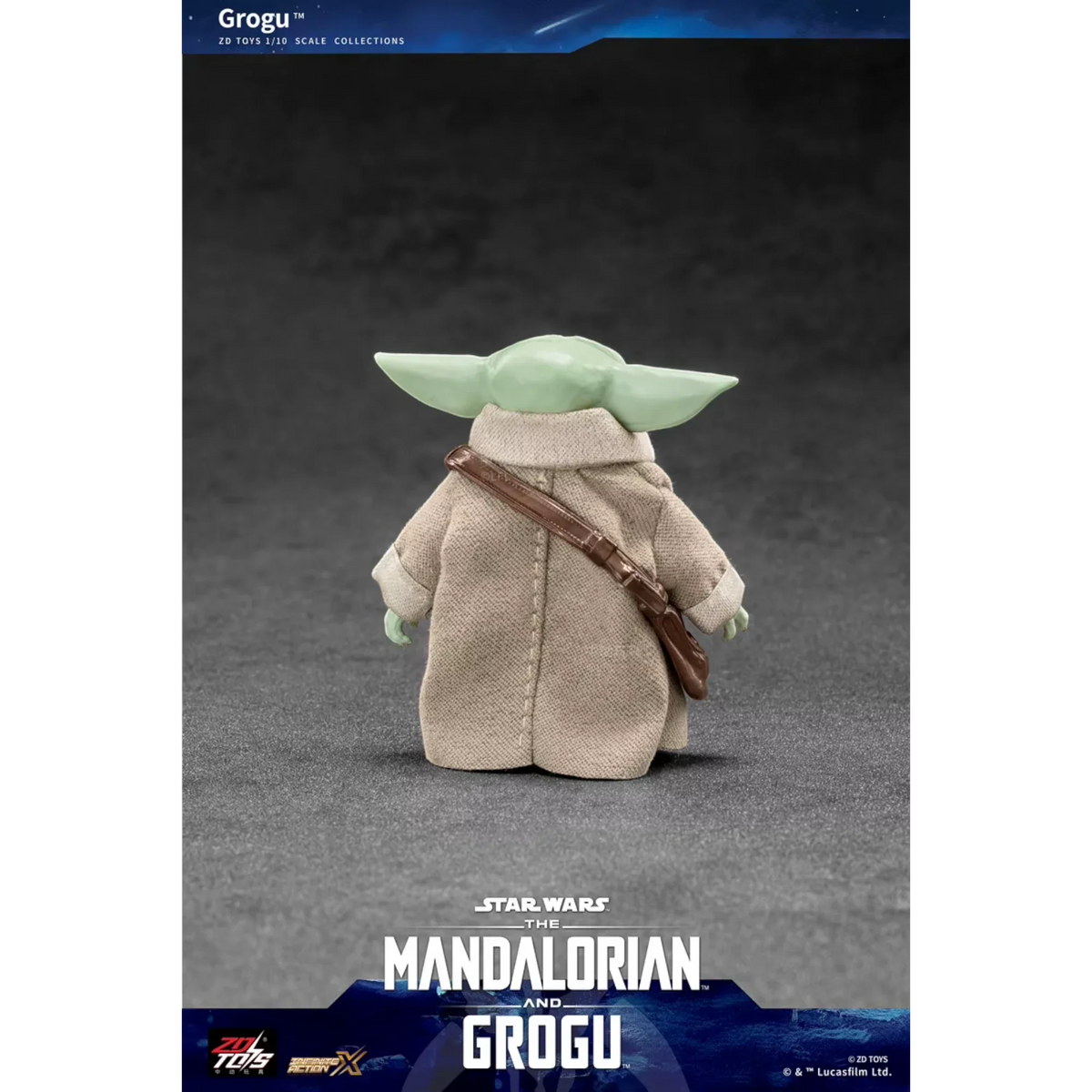Grogu The Child Action Figure 1/10 Scale - ZD Toys
