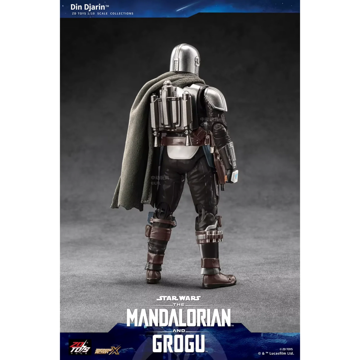 The Mandalorian-actiefiguur, schaal 1/10 - ZD Toys