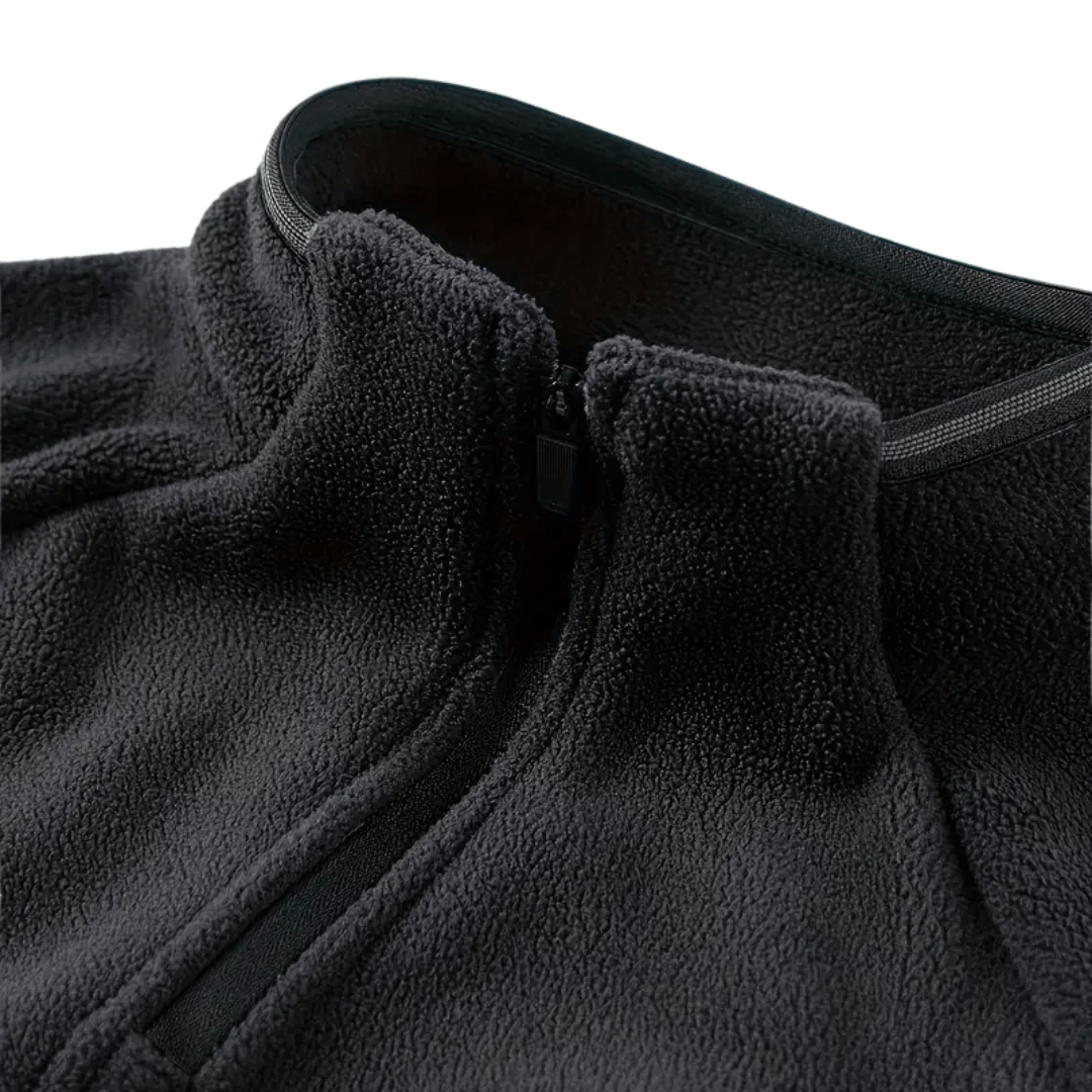 Men’s Quarter-Zip Fleece Pullover – Lightweight Hiking & Camping Mid-Layer