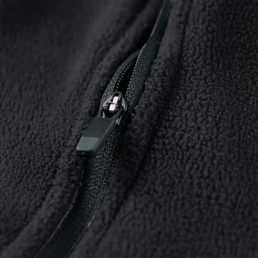 Men’s Quarter-Zip Fleece Pullover – Lightweight Hiking & Camping Mid-Layer