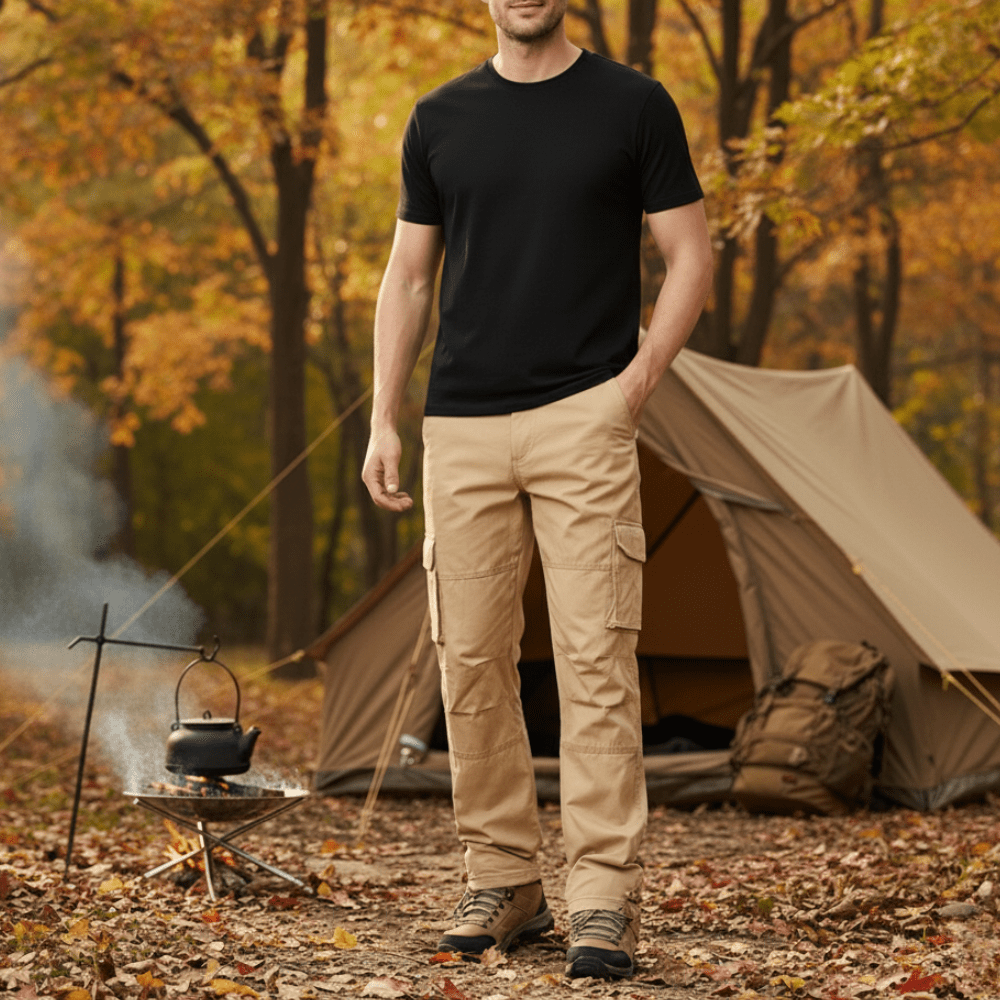 Breathable Hiking Trousers – Multi-Pocket Outdoor Walking Trousers