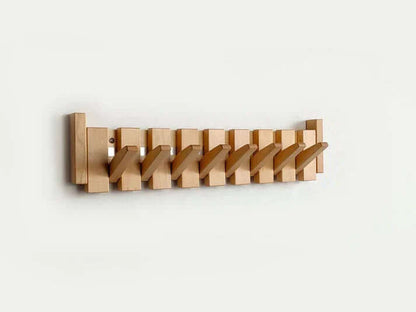 Piano Wall Coat Rack | Solid Wood Design