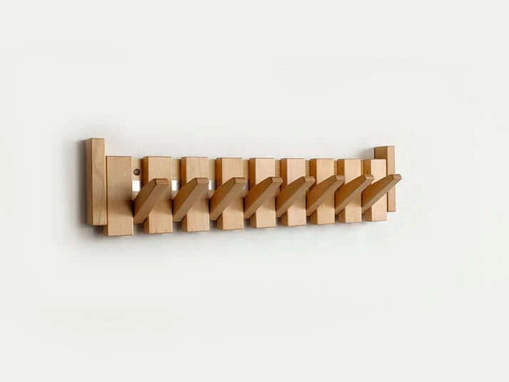Piano Wall Coat Rack | Solid Wood Design