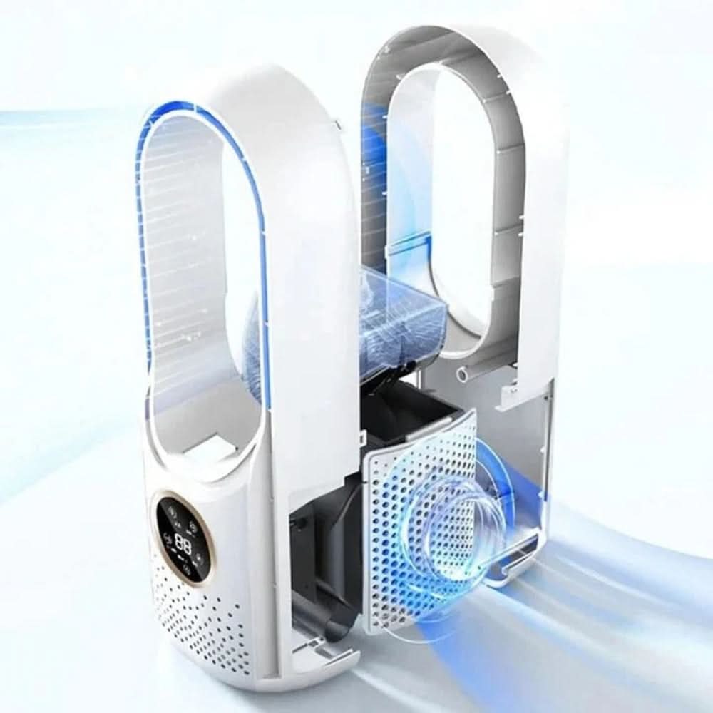 AIRO Vent | Compact Bladeless Air Cooler for Workspaces