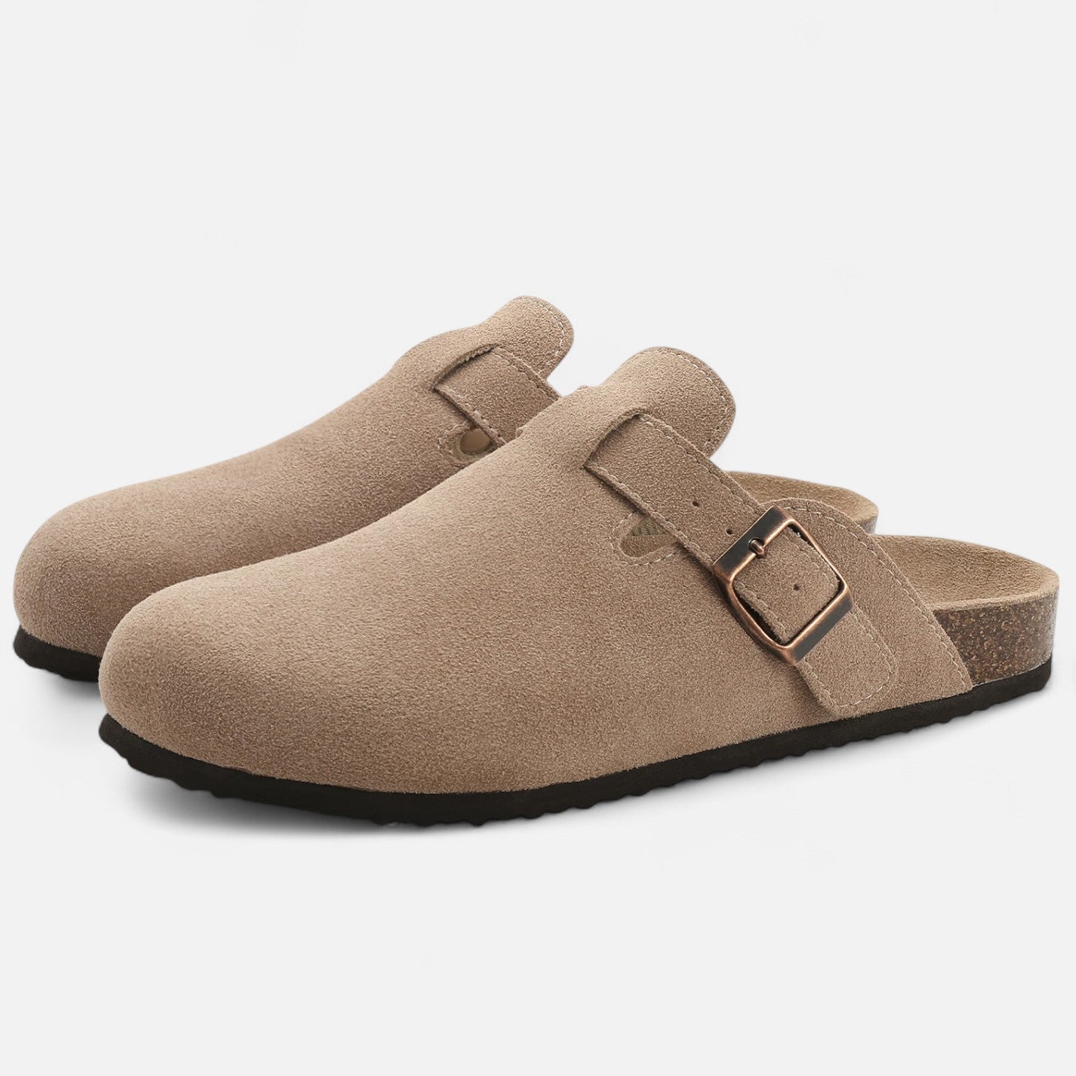 Home Men’s Walking Everyday Suede Mules Sculpted Clog